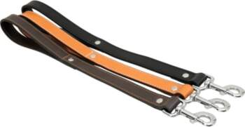 Suņu pavada Zolux Leather Lined, brūna