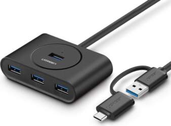 USB centrmezgls Ugreen