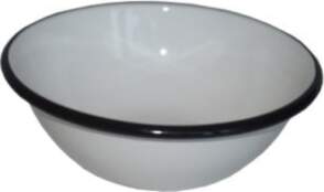 Bļoda Okko Basic, 16 cm, balta