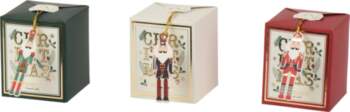 Svece, aromātiskā Decoris Nutcracker, 17 h
