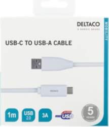 Vads Deltaco Baltic, USB Type A/USB