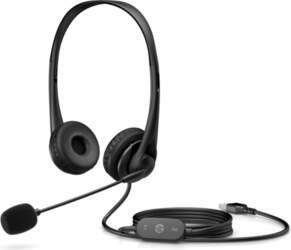 Vadu austiņas HP Stereo USB Headset