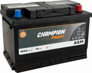 - Akumulators Champion Power, 12 V