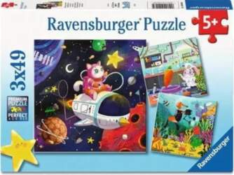 - Puzle Animal Explorers, 21 cm