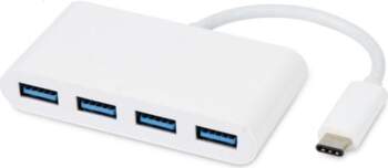 Adapteris MicroConnect USB-C - 4 x