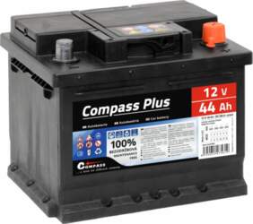 Akumulators Compass Plus, 12 V, 44