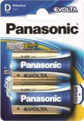 Baterijas Panasonic Evolta D B2, D