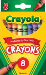 Krītiņi Crayola, 8 gab.