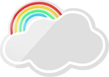 Spogulis Forever Light Cloud LED FMNE05