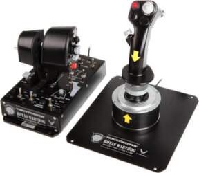 Vadības svira Thrustmaster, melna krās.