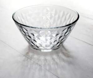 - Bļoda, 12 cm, caurspīdīga krās