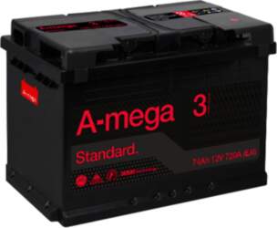 Akumulators A-mega Standard, 12 V, 60