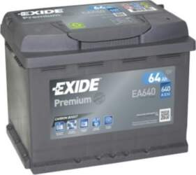 Akumulators Exide Premium EA640, 12 V