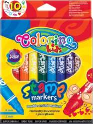 Zīmogs Colorino 6092PTR, divpusējs, 10 gab