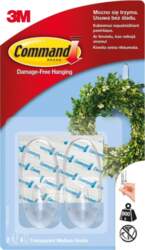 Āķis 3M Command T17091CC, caurspīdīga krās