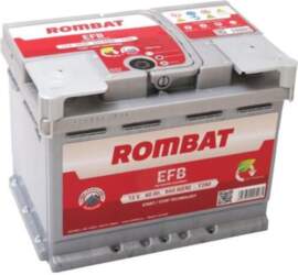 Akumulators Rombat EFB, 12 V, 60