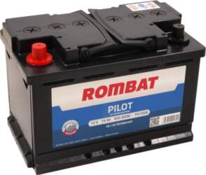 Akumulators Rombat Pilot, 12 V, 75