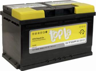 Akumulators Topla Stop & Go, 12