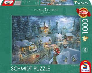 Puzle Schmidt Thomas Kinkade Studios Santas