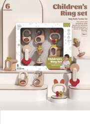 - Grabulis Baby Rattle Teether Set