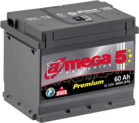 Akumulators A-mega Premium, 12 V, 60
