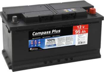 Akumulators Compass Plus, 12 V, 95