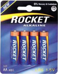 Baterijas Rocket LR6-4BB, AA