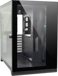 Datora korpuss Inter-Tech C-703 Vision, melna