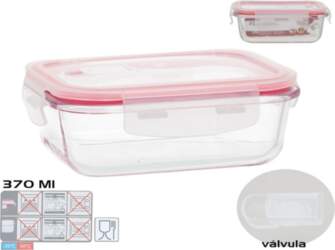 Pārtikas trauks Kitchen&GO Rectangular, 0.37