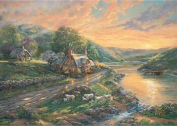 Puzle Schmidt Thomas Kinkade Studios: Daybreak