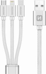 Vads Swissten, Micro USB/USB/Apple Lightning/USB-C, 120