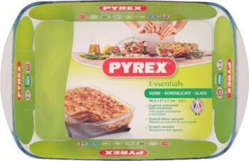 Cepšanas forma Pyrex, caurspīdīga krās., 40