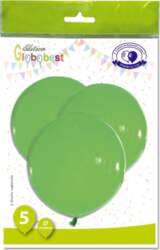 - Balons ovāls, zaļa krās., 5