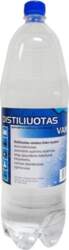 - Destilēts ūdens, 2 l