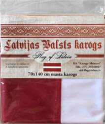 - Valsts karogs, 70 cm x