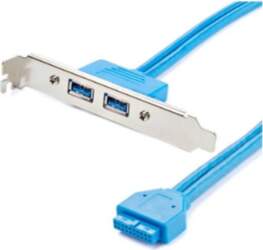 Adapteris StarTech USB3SPLATE USB 3.0