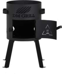 Grils DM Grill, melna krās., 38