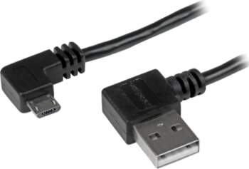 Kabelis StarTech Micro-USB - USB USB2AUB2RA1M