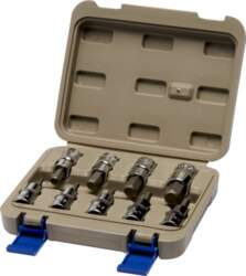 Komplekts Irimo HEX bit socket set