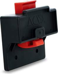 Adapteris Cube Compact, poliamīds, melna krās