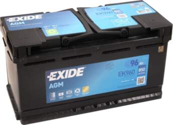 Akumulators Exide EK960, 12 V, 96