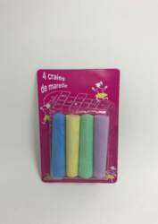 - Krītiņi Fluorescent Chalk, 4 gab