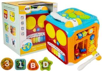 Attītošs kubs Lean Toys Multi Function