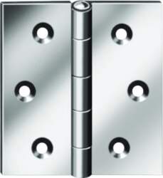 Eņģes durvīm Vorman, 6 cm