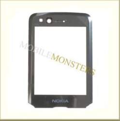 Stikls Nokia N82 Sudrabs