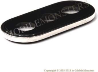 Stikls iPhone X Kamera Balts