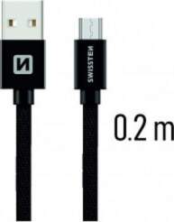 Swissten Textile Quick Charge Universāls Micro