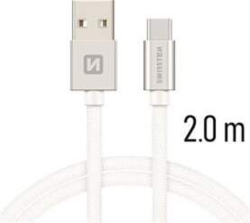 Swissten Textile Universāls Quick Charge 3