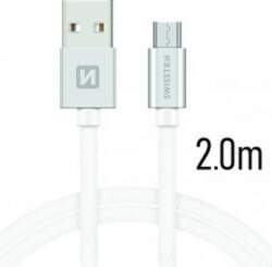 Swissten Textile Quick Charge Universāls Micro