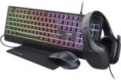 TRUST KEYBOARD +MOUSE GXT792 QUADROX/ 4-IN-1